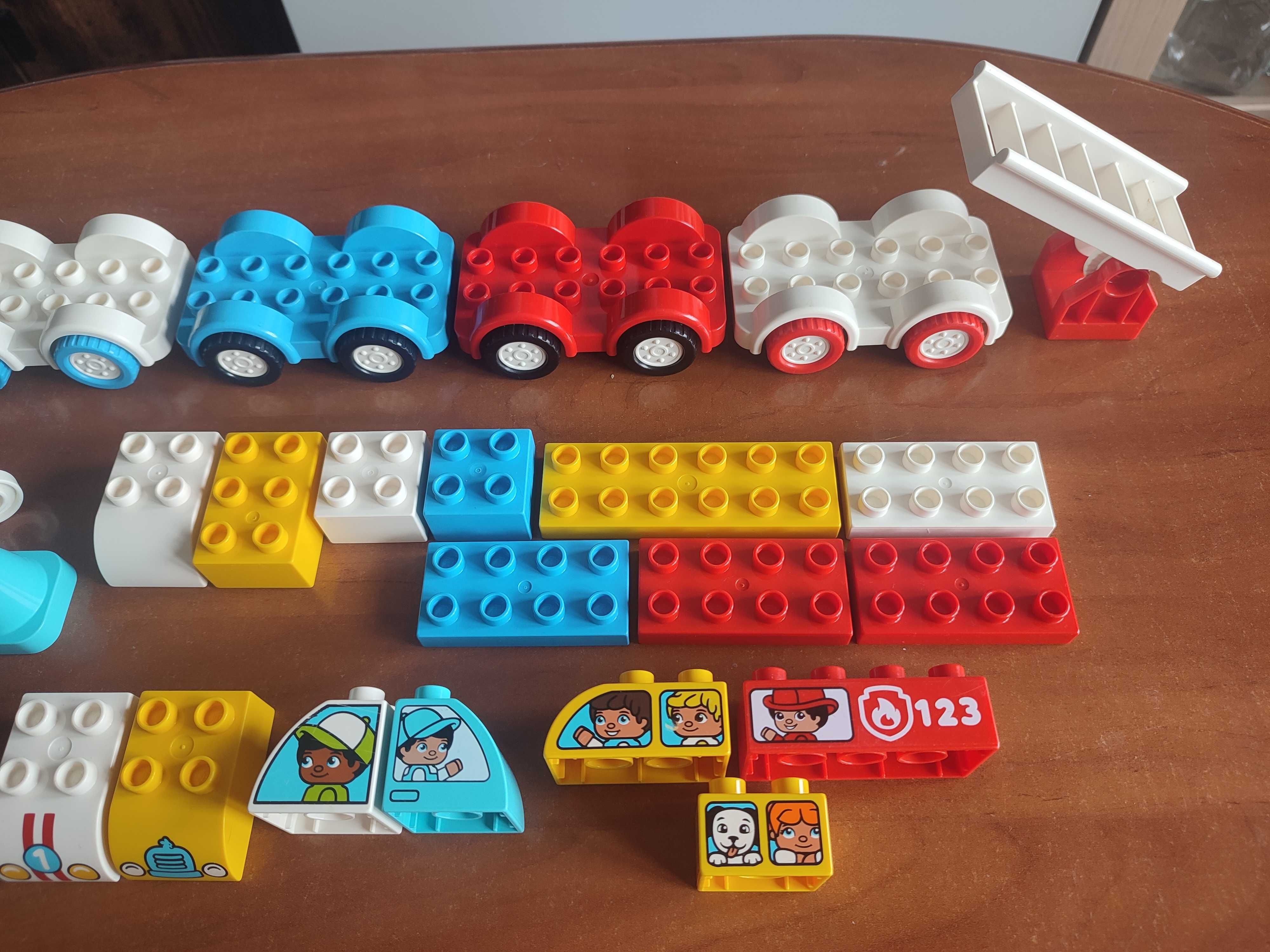 Lego Duplo 4 zestawy kreatywne pojazdy 10851 / 10860 / 10918 / 10917