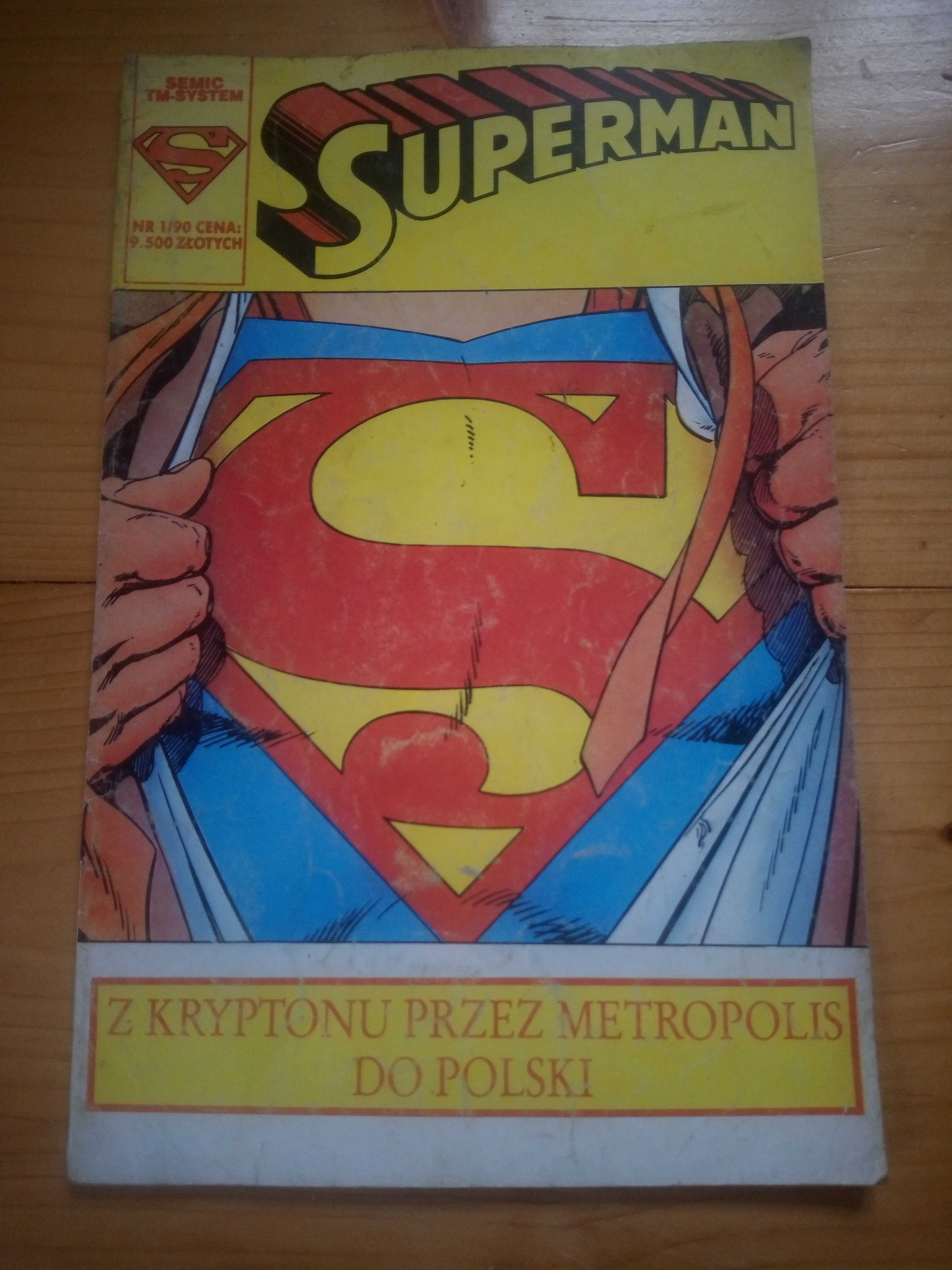 Superman 1/90 w dobrym stanie