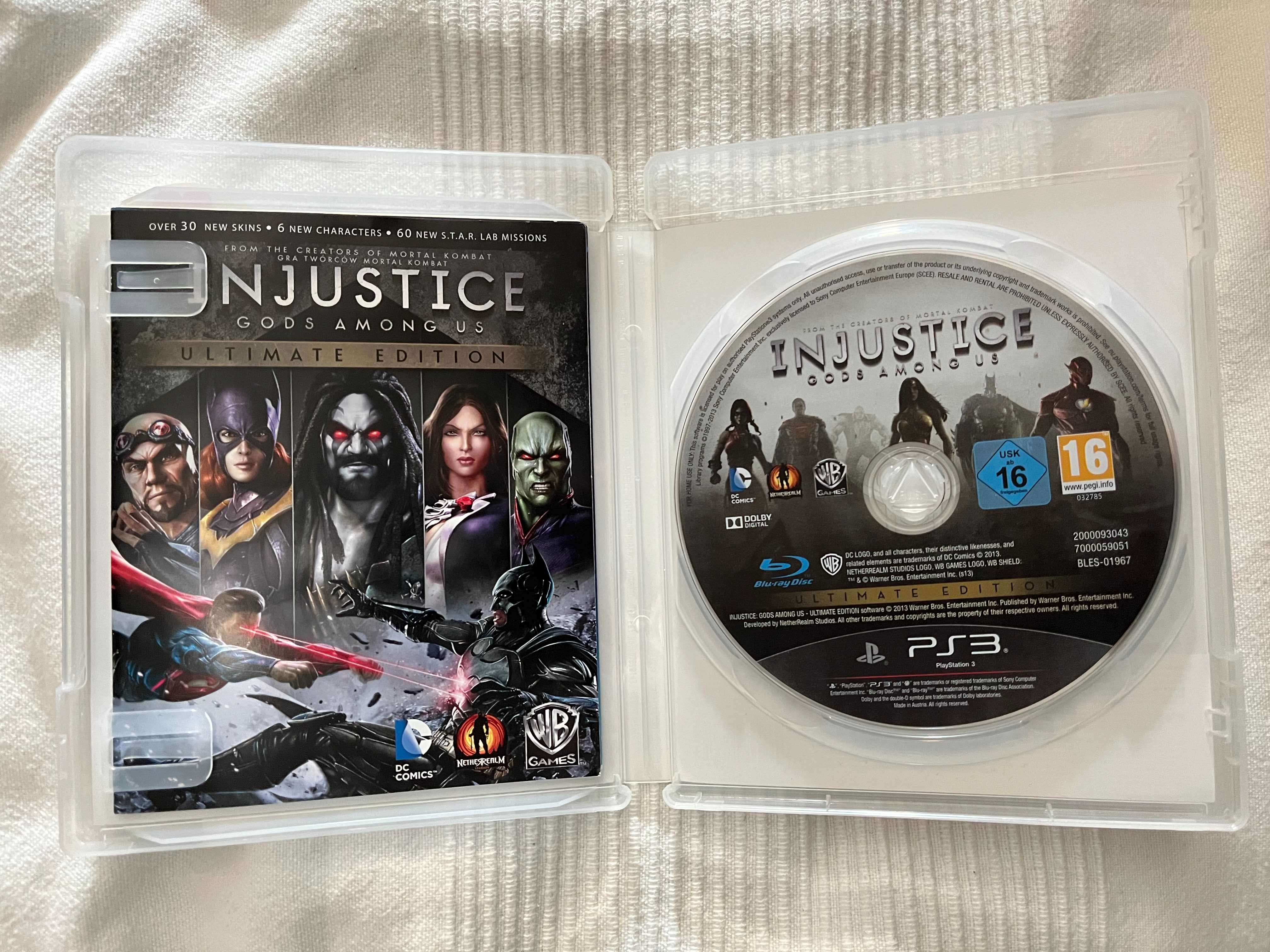 Injustice Gods Among Us ultimate edition PS3 gra konsola Play Station