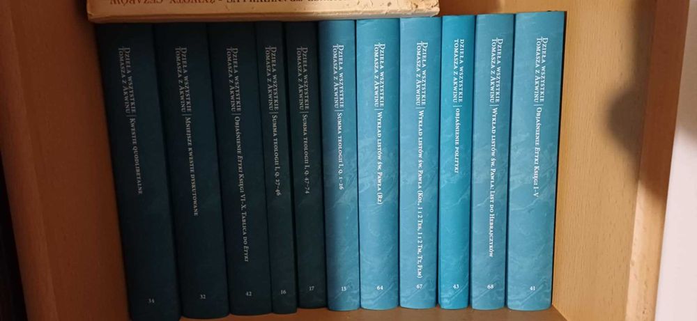 Dzieła św. Tomasza z Akwinu  Summa teologii i inne, zestaw