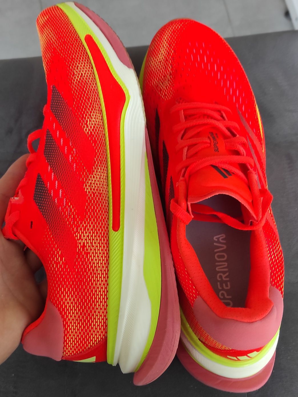 ОРИГІНАЛ 100% Кросівки Adidas Supernova Prima Running Red IE5968 45