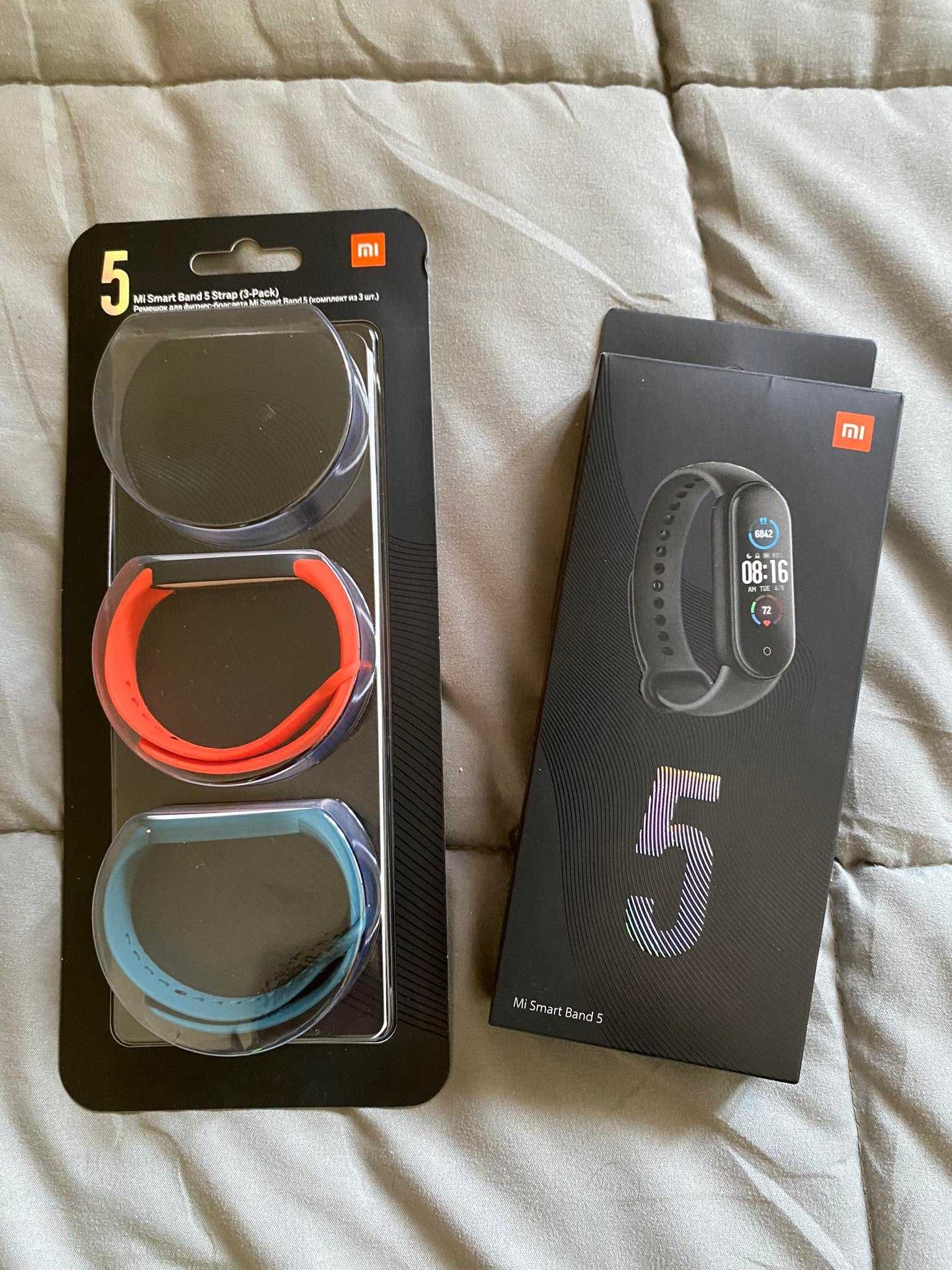 Mi Band 5 com 3 pulseiras originais