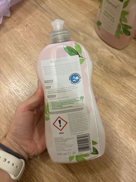 Domol Ginger & White Tea – płyn do mycia naczyń 500 ml (Rossmann)