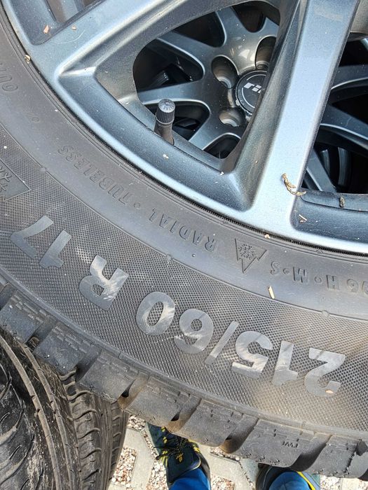 5x114.3 alufelgi kola zimowe 215/60/17