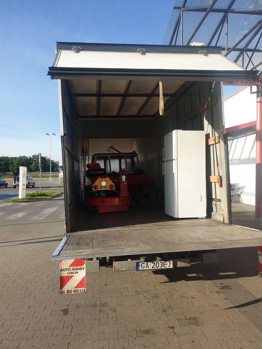 Transport, Auta z windą, Wywóz starych rzeczy, Przeprowadzki,Wnoszenie