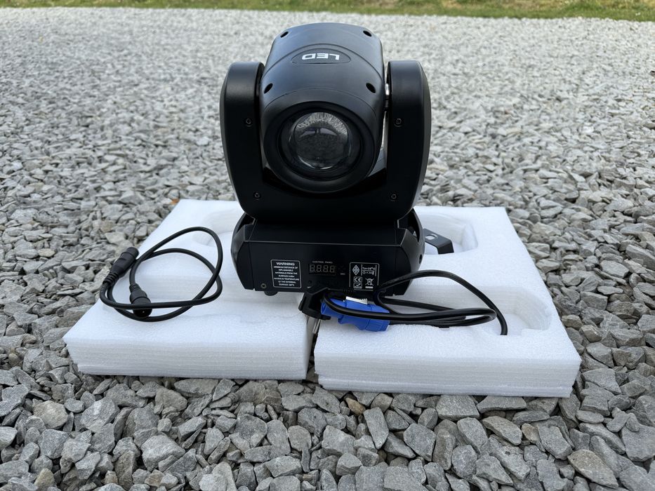 Głowy ruchome 150W LED 4 szt.! Kable Uchwyty