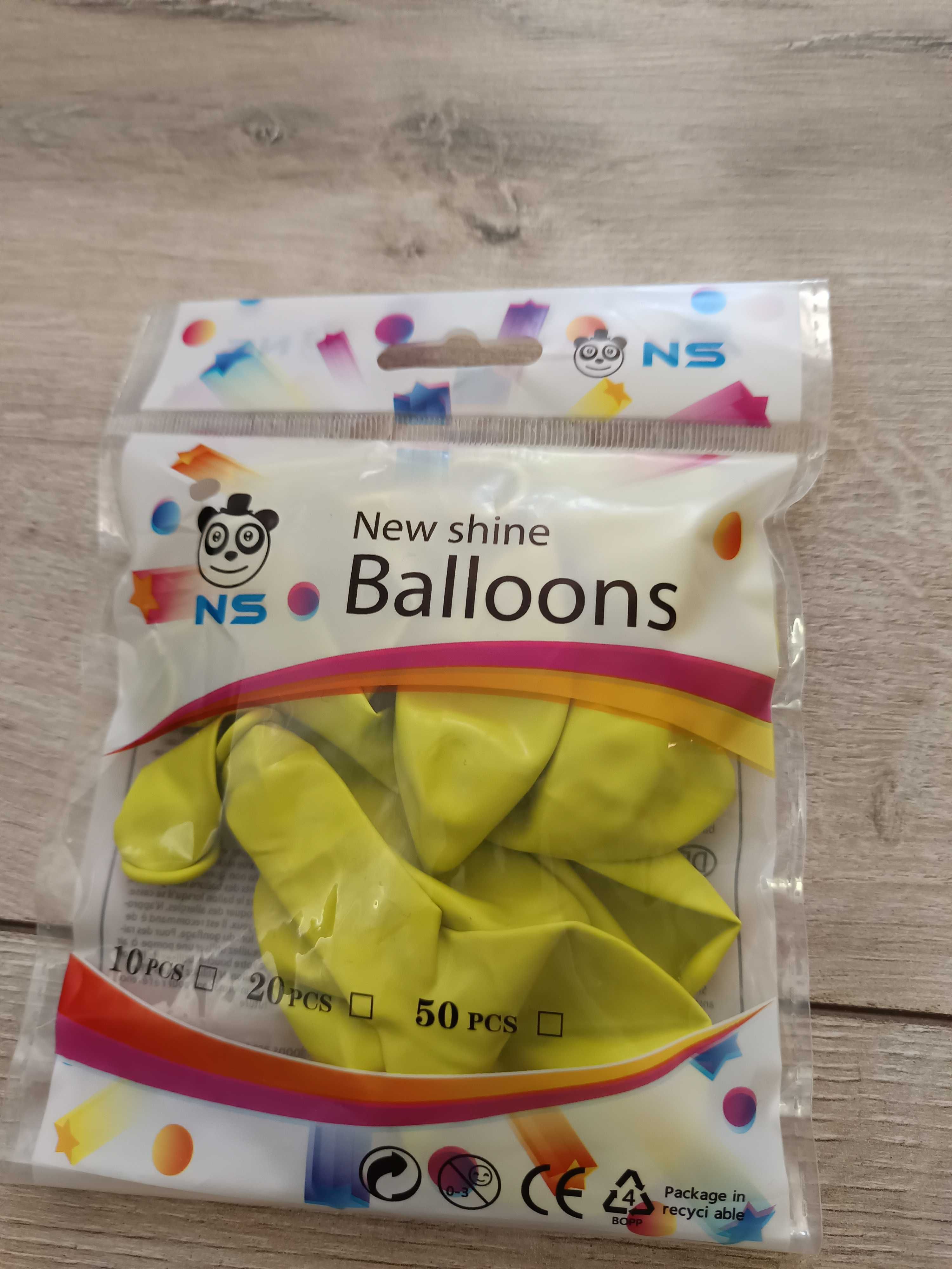 Balon 1 op. 10 szt wiele kolorów mix