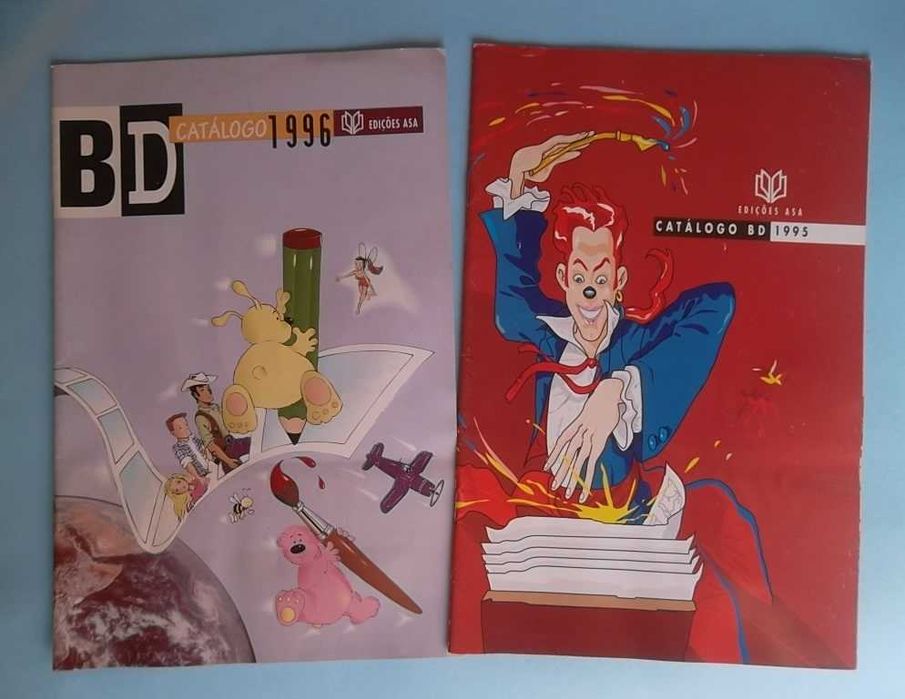 Catálogos de Banda Desenhada Futura, Verbo, Asa etc