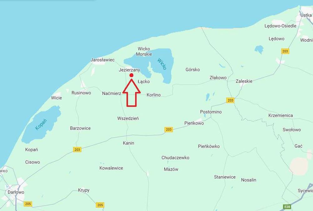 Działki budowlane nad Morzem i Jeziorem*Jezierzany*750-960m2