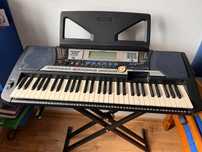 Kryboard Yamaha PSR-540 w Bardzo Dobrym stanie + krzesełko i stojak