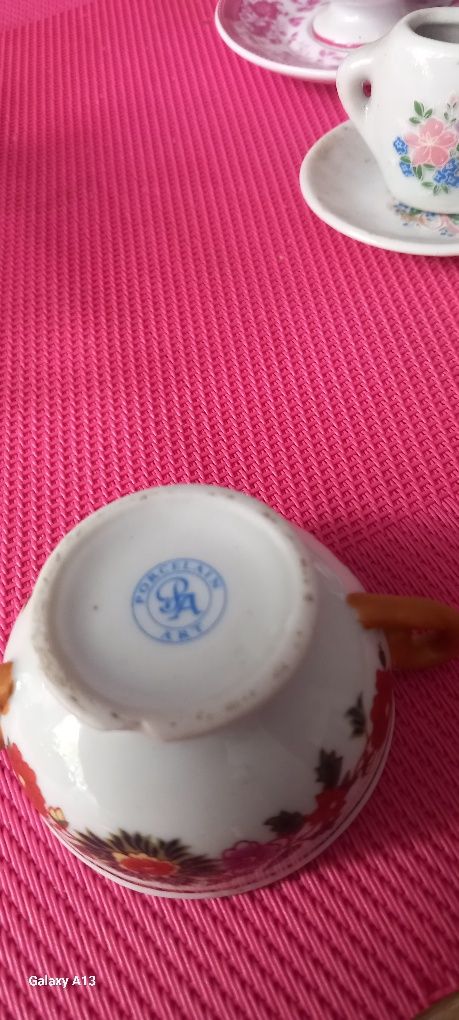Mini porcelanowy zestaw dla lalek