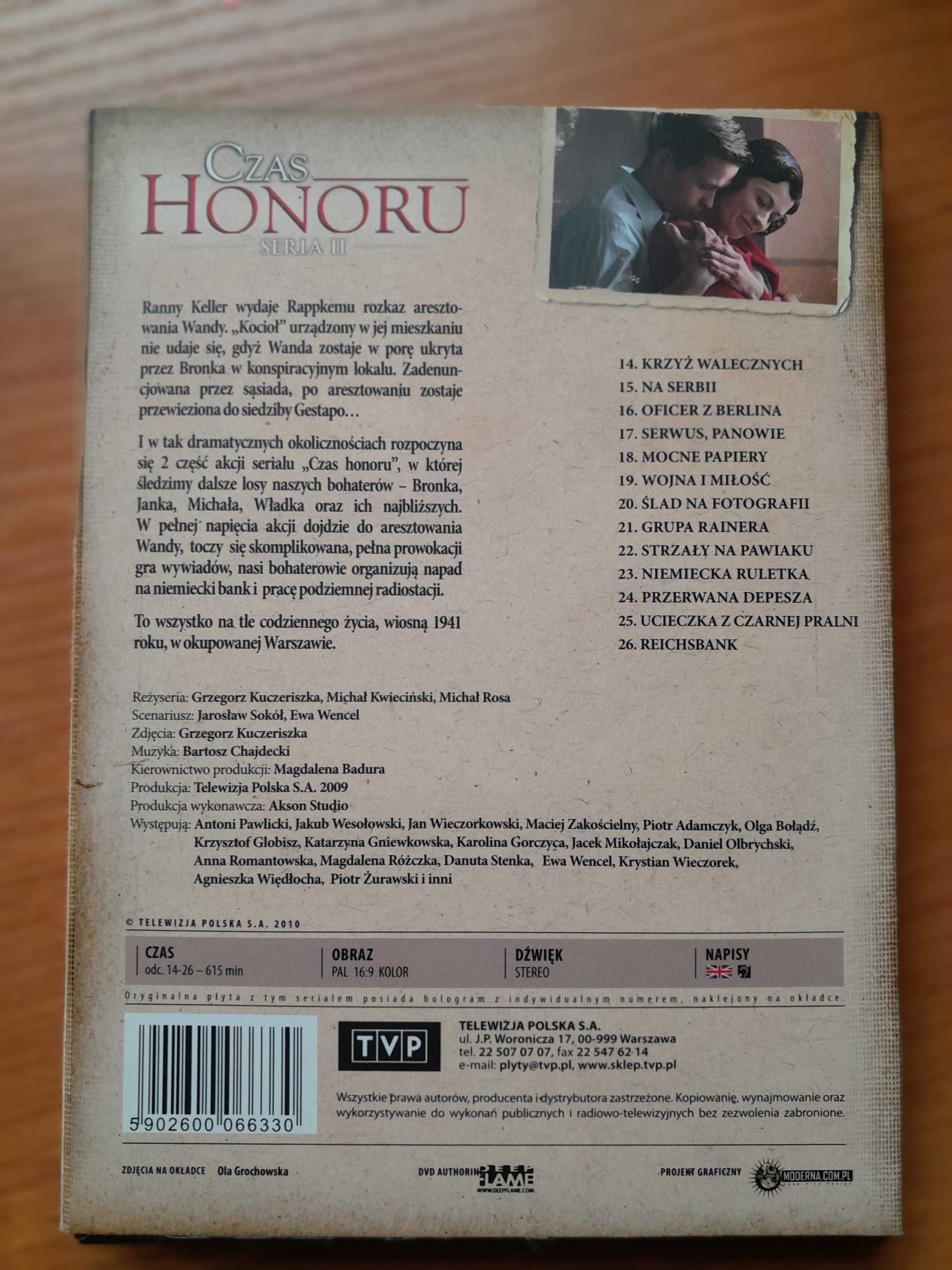 Czas honoru - Sezon I i II
