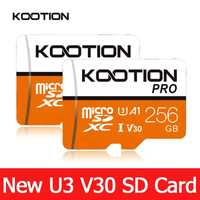 Kootion 128 GB U3 V30 microSD карта памяти