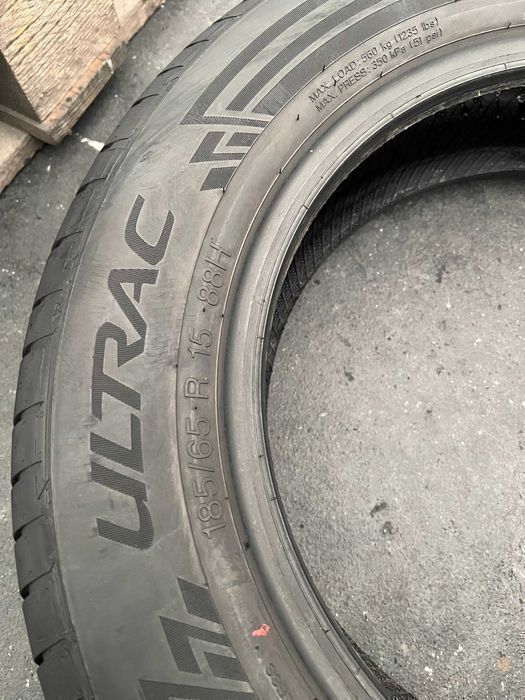 Opony letnie 185/65/R15 Vredestein Ultrac / 2021r - 2 sztuki
