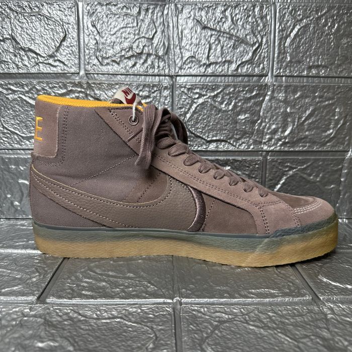 Чоловічі кросівки Nike Sb Zoom Blazer Premium Plus Brown Dv5468-200