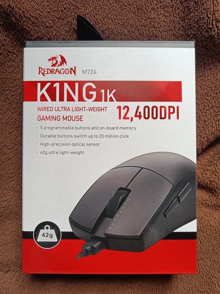 Mysz REDRAGON K1NG M724 1K [Nowa]