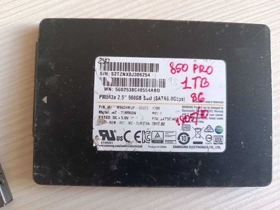 SSD Kingston Samsung 960GB 1TB ССД