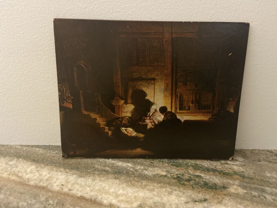 Quadro decorativo 28,5x21,5cm