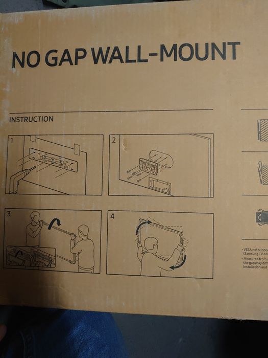 Suporte de parede Samsung No Gap 75" a 85" WMN-M25EA/XC