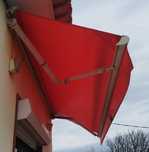 Toldo extensível em excelente estado