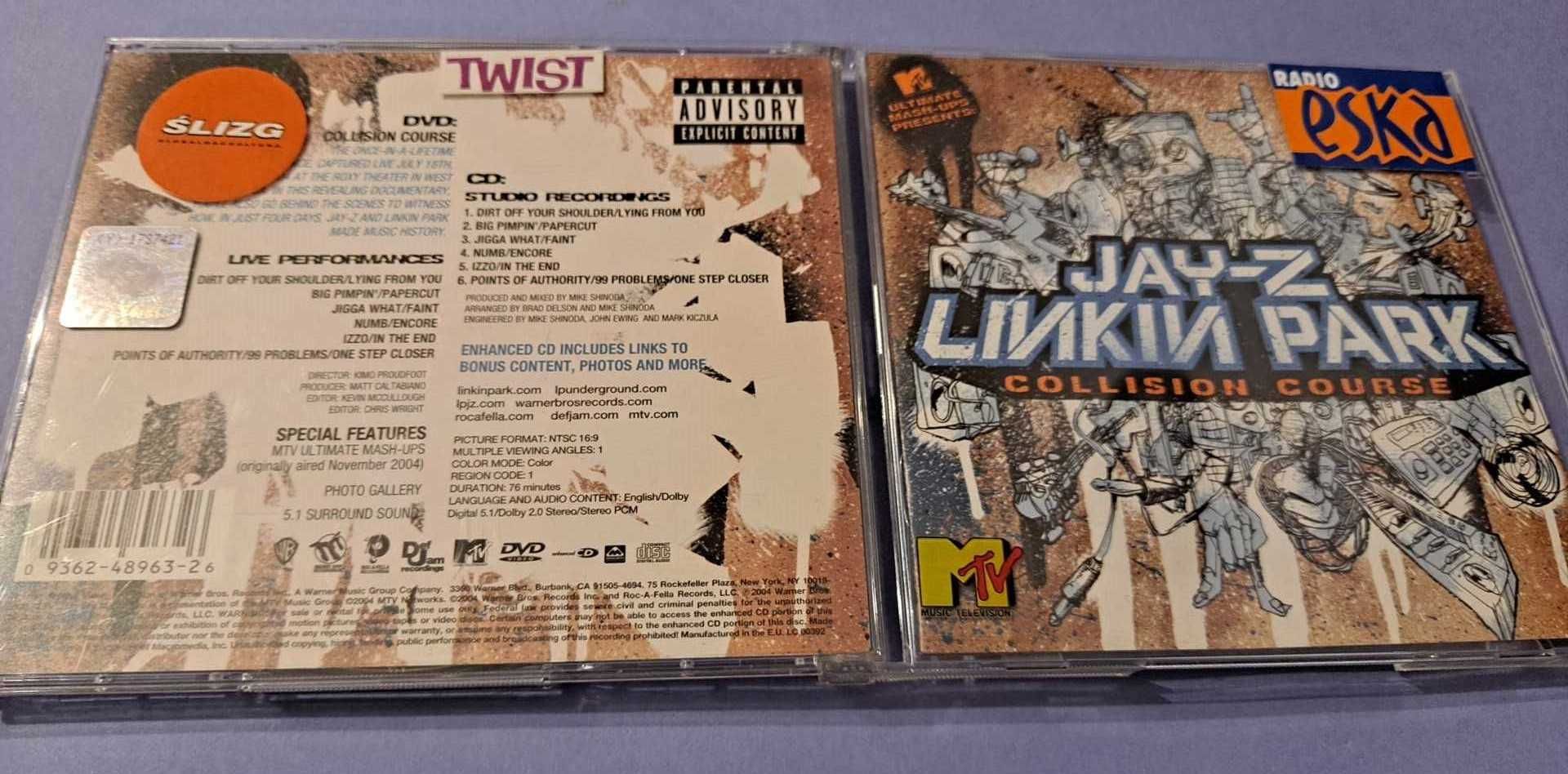 Jay-Z / Linkin Park – Collision Course 2004 CD plus DVD