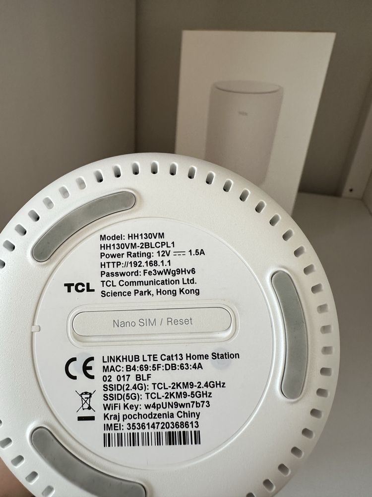 Router Wifi TCL Linkhub Lte Cat13 home station