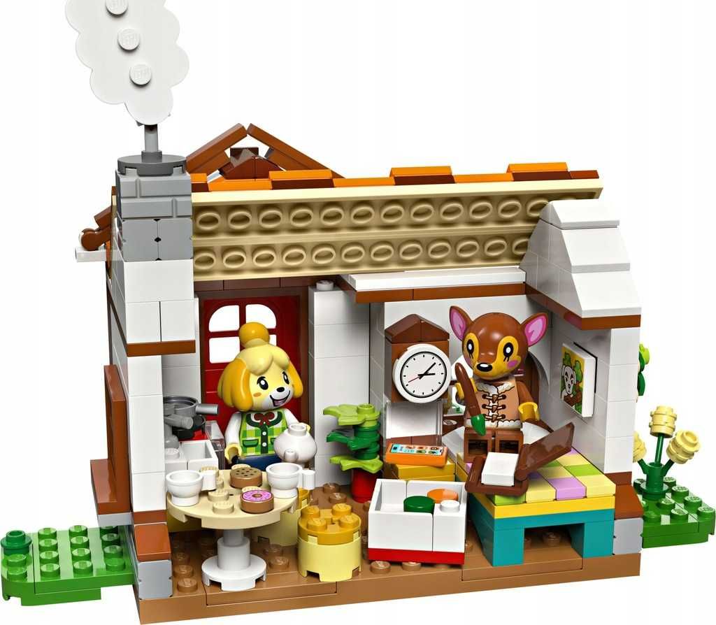 Zestaw klocków LEGO 77049 Animal Crossing - Odwiedziny Isabelle NOWOŚĆ