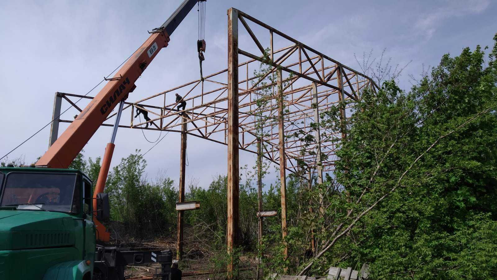 Послуги автокрана від 20 тонн