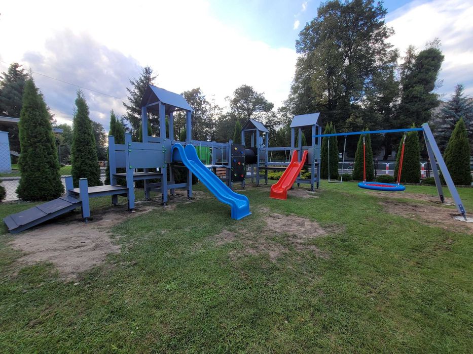Plac zabaw zestaw zabawowy na publiczny plac zabaw Kazik 1