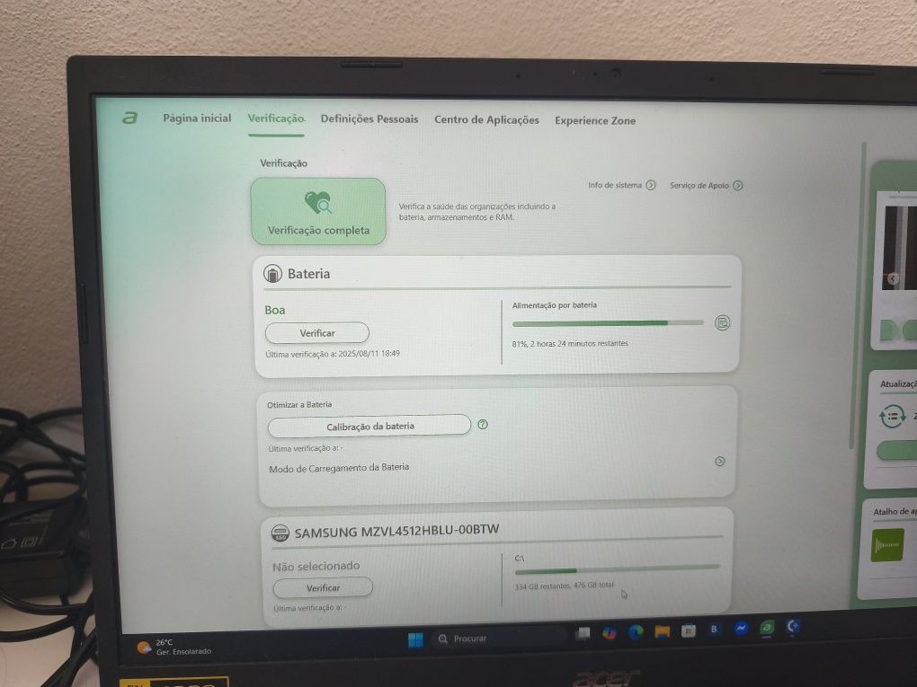 Vendo PC Acer aspire 3 15