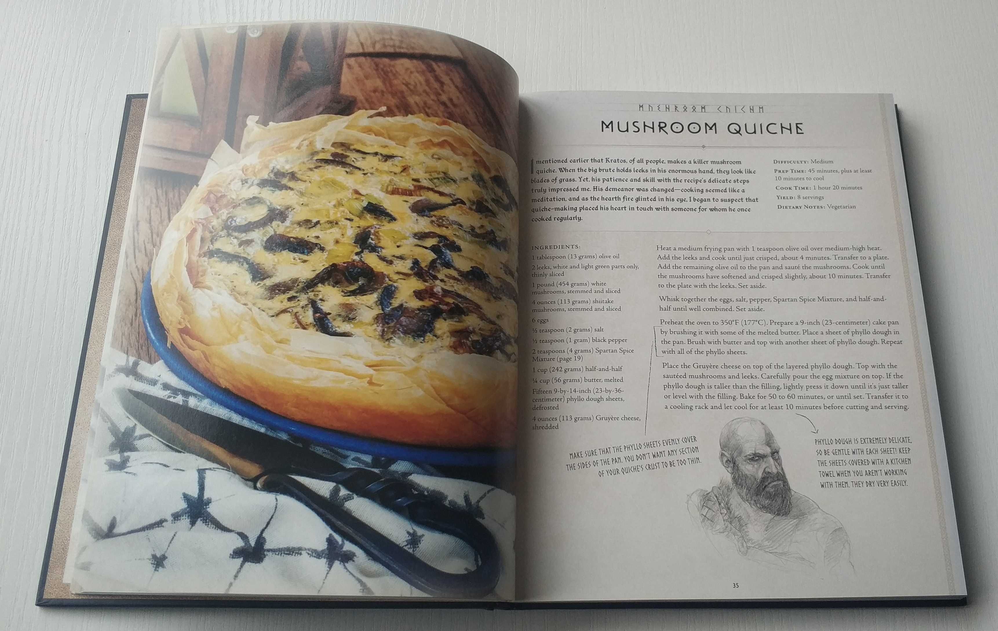 God of War. The Official Cookbook. (Книга рецептів)