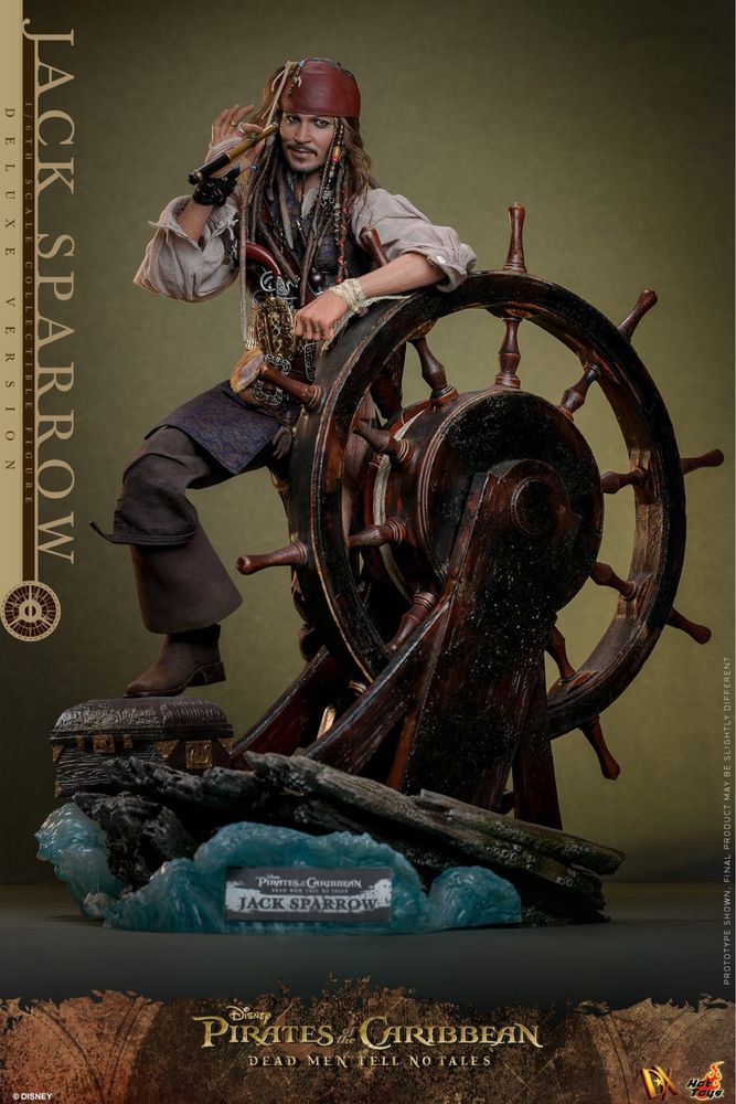 Фігурка 1/6 Hot Toys DX38 POTC : DMTNT – JACK SPARROW - Deluxe Version