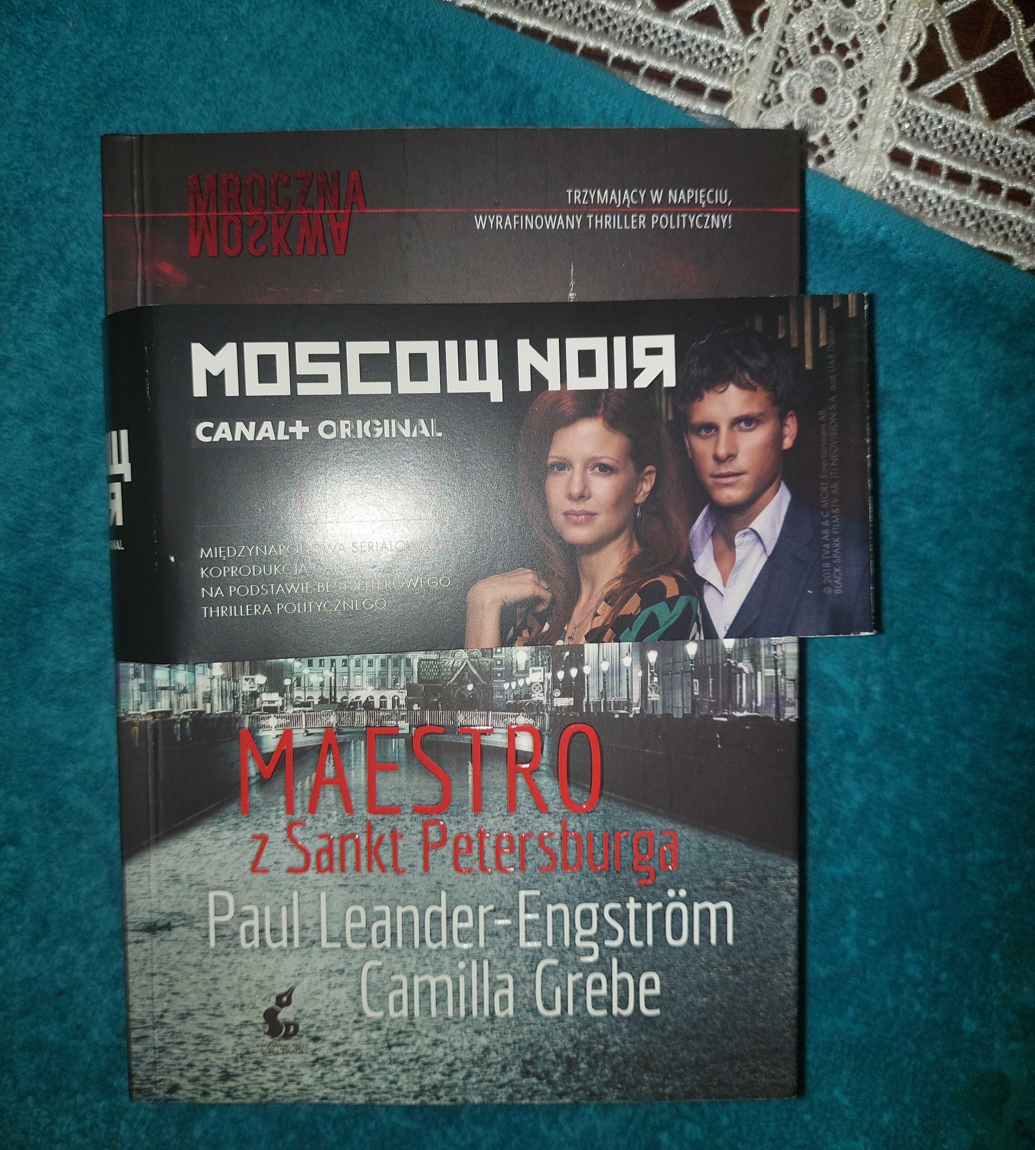 Trylogia"Mroczna Moskwa"3 szt,Paul Leander-Engstrom,Camilla Grebe
