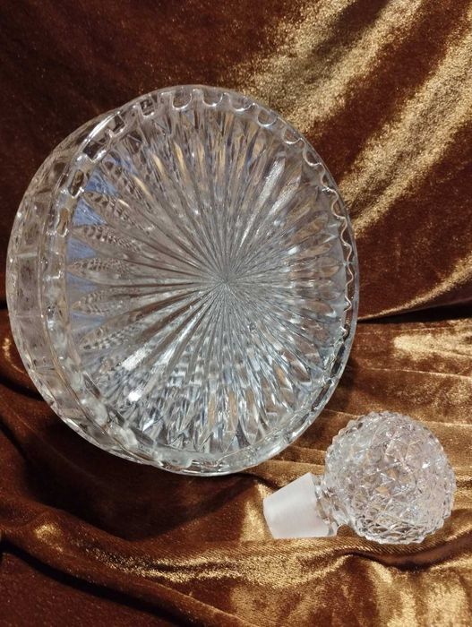 Кришталевий графін (штоф)  Чехословакія Bohemia