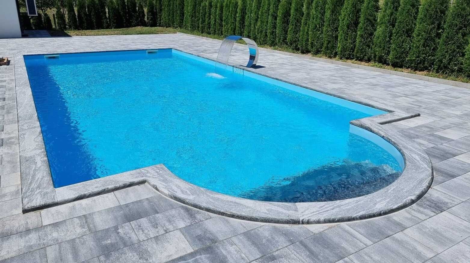 Basen poliestrowy BILBAO 600x300x150cm GFK, PRODUCENT