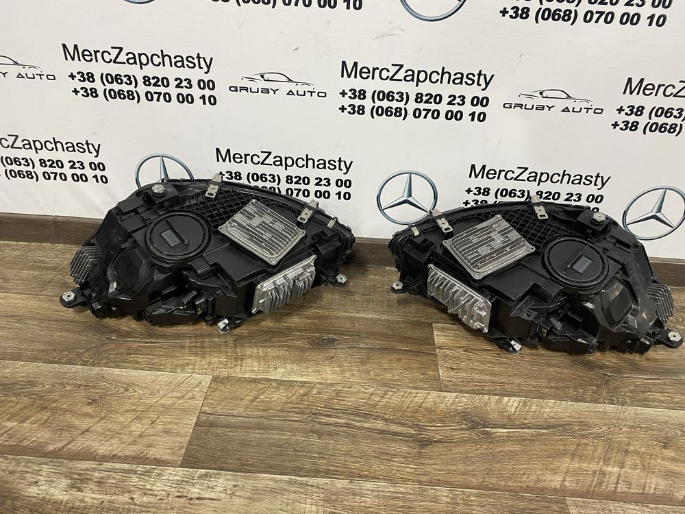 Mercedes S клас W222 фара права ліва рестайлінг Multibeam led