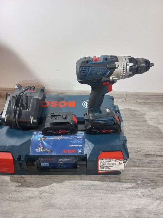 Wkrętarka Bosch GSR 18V -110 C + aku 2x4.0 ah