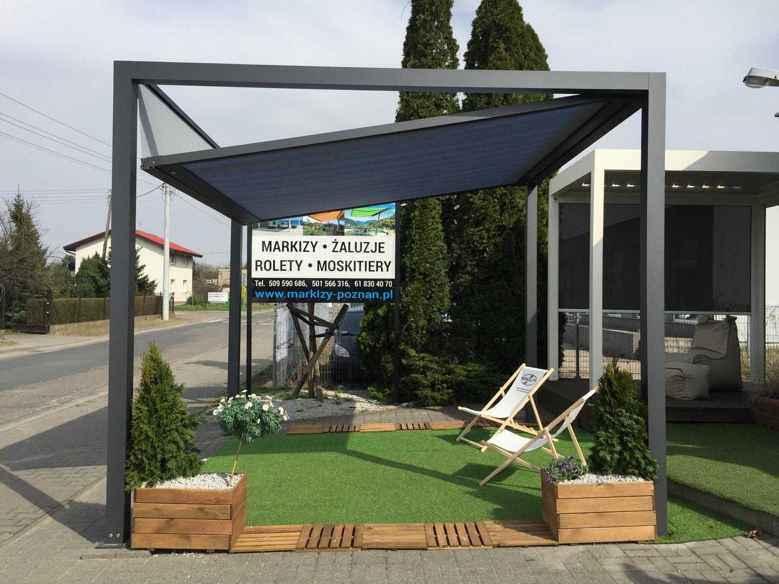 Pergola wolnostojąca 350x350 cm