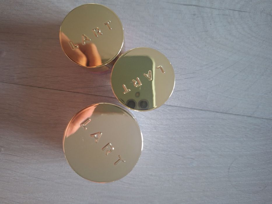 LART 3 pudry tytanowe do paznokci