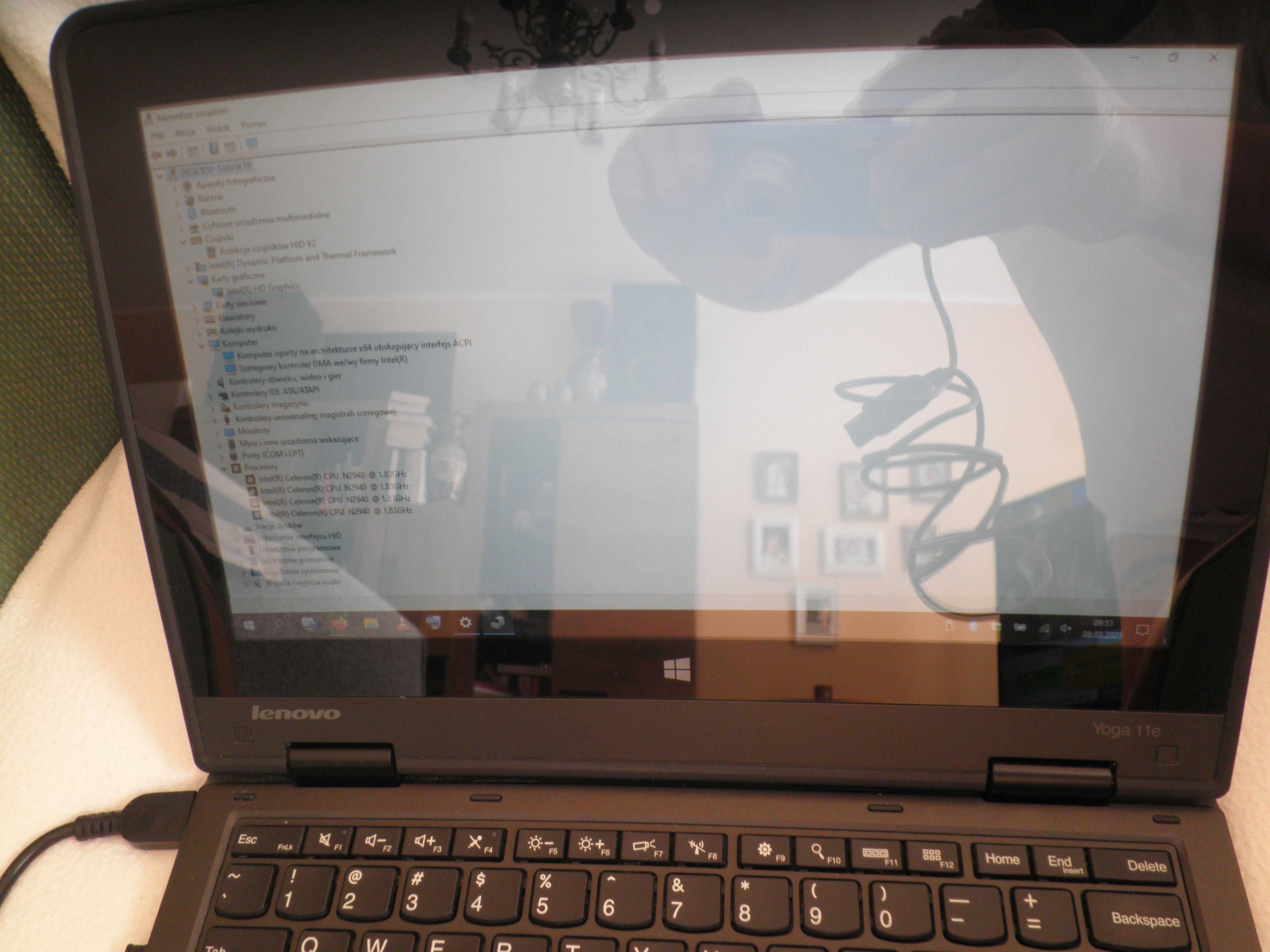 2 szt.ThinkPad 11e/ 4 rdzenie /4gb Ram/brak dysków /zasilacz  1 szt.