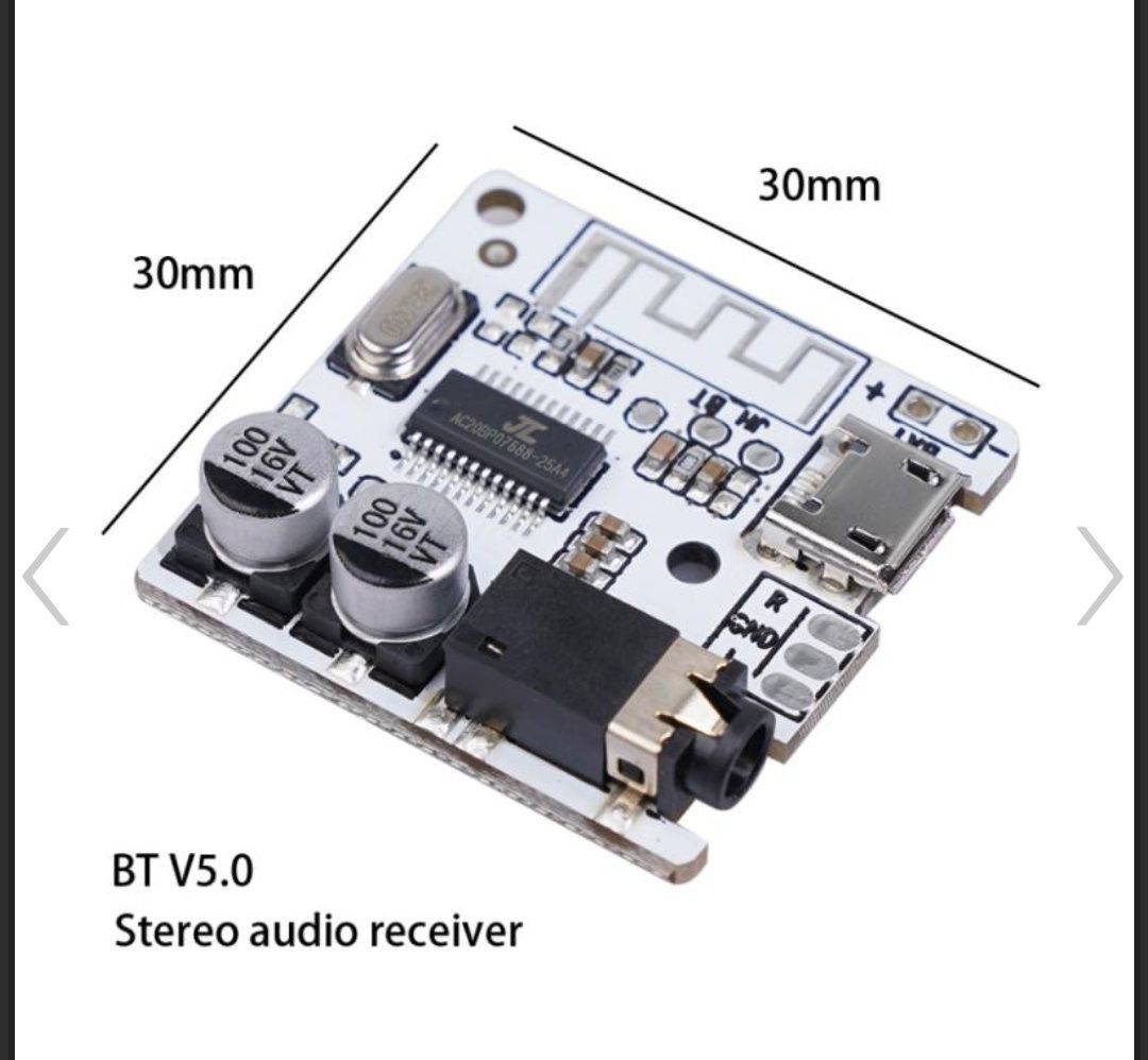 Bluetooth 5,0 JL6925A стерео аудио приемник . 5V