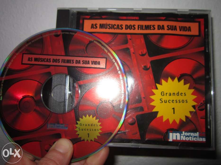 CD "As músicas dos filmes da sua vida"