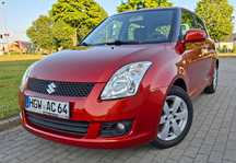 Śliczne SUZUKI SWIFT 1.3 *92 KM *tylko 148.000 km *Serwis ASO do końca