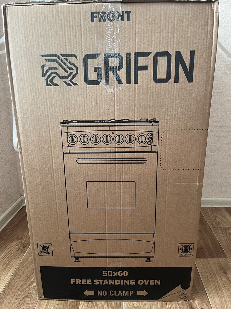 Плита газова Grifon G541W-M1