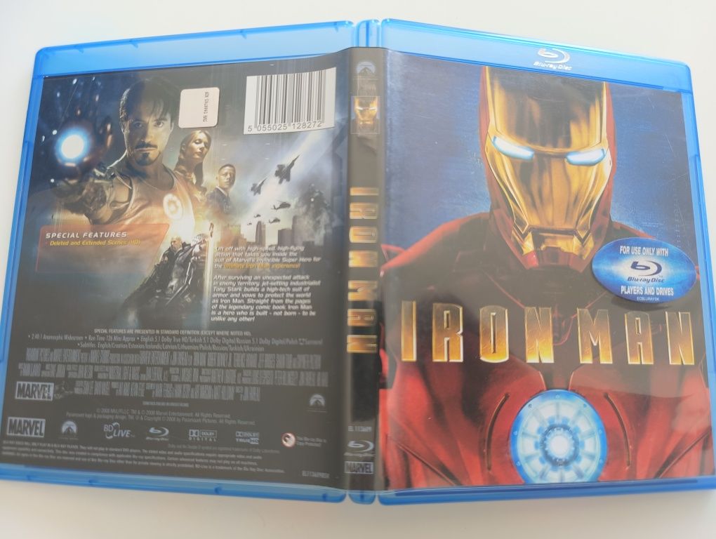IRONMAN Blu-ray, polska wersja językowa