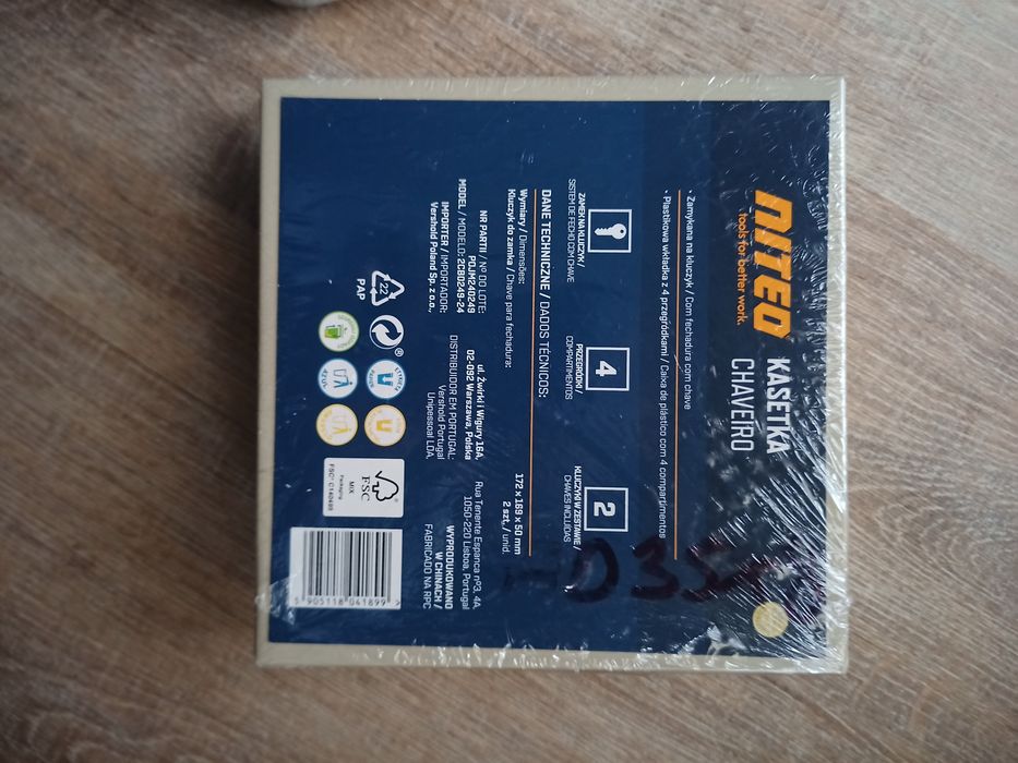 Kasetka kaseta klucze pieniądze biżuteria schowek przeciwkradzieżowe