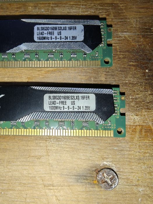 Crucial Ballistix DDR3 32GB (4х8Gb) 1600Mhz