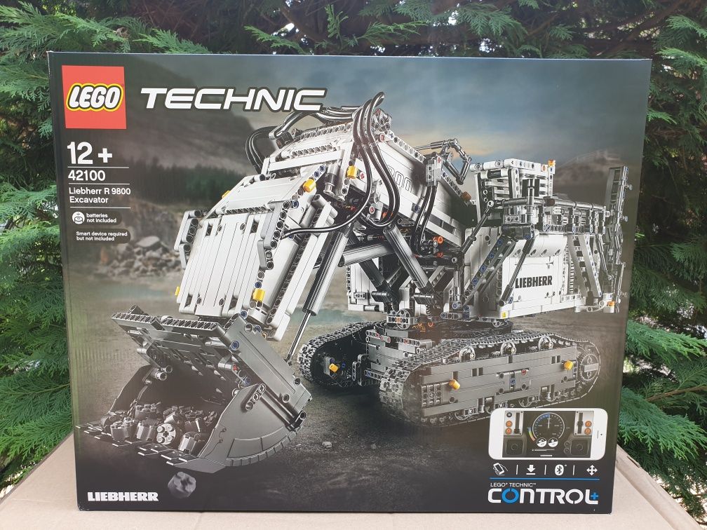 LEGO Technic 42100 - Koparka Liebherr R 9800