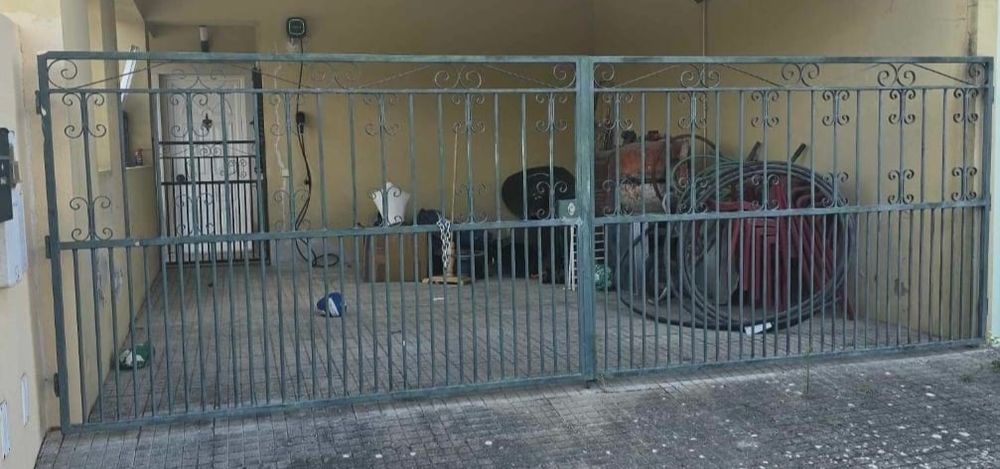 Portão de ferro ...
