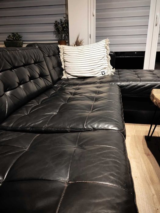 Skórzana kanapa marki IKEA